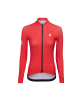Langermet sykkeltrøye Dame TEMPS | PASSION Z6 Racing Red